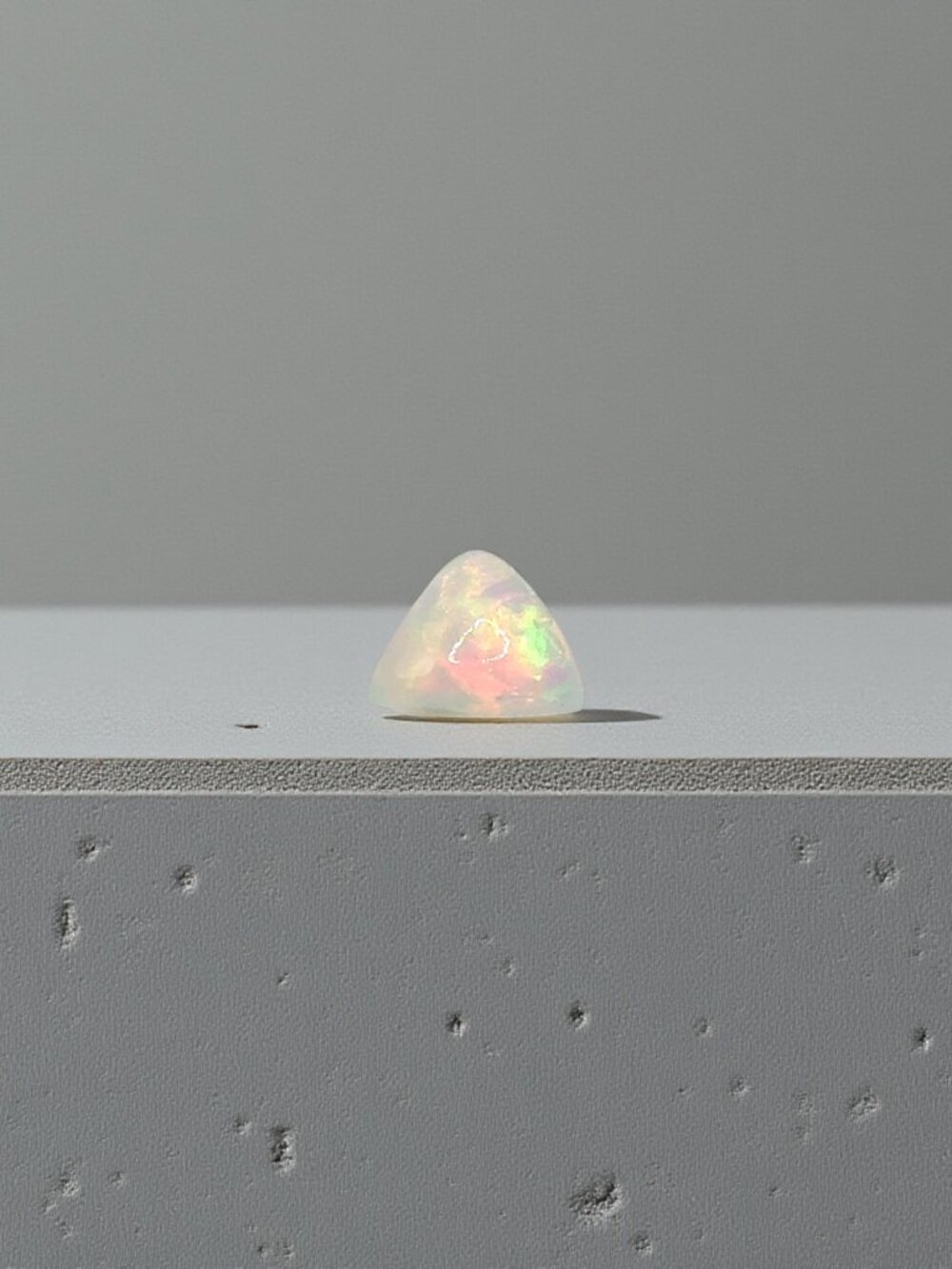 1.29 Carat Trillion Cabochon Ethiopian Opal Gemstone - Live Show Listing